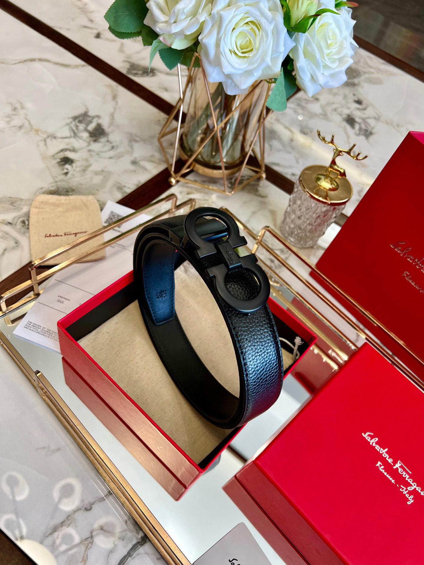 Ferragamo belt model 05